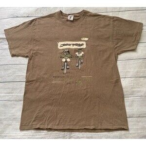 Vintage 90s Dirt Rag Magazine Mud Sweat Gears 1996 T Shirt Size XL Clydesdale